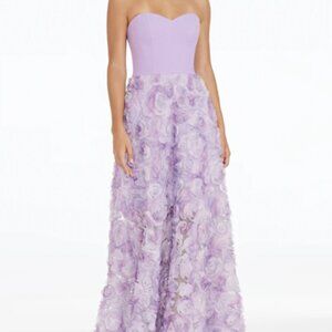 Dress the Population Audrina Gown Lavender